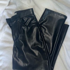 Abercrombie leather pants